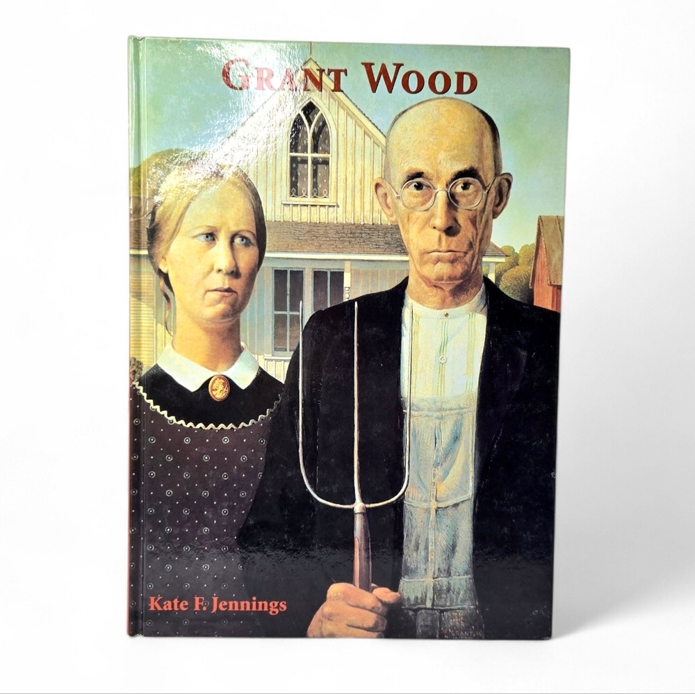 Grant Wood, American Artist coffee Table Book.